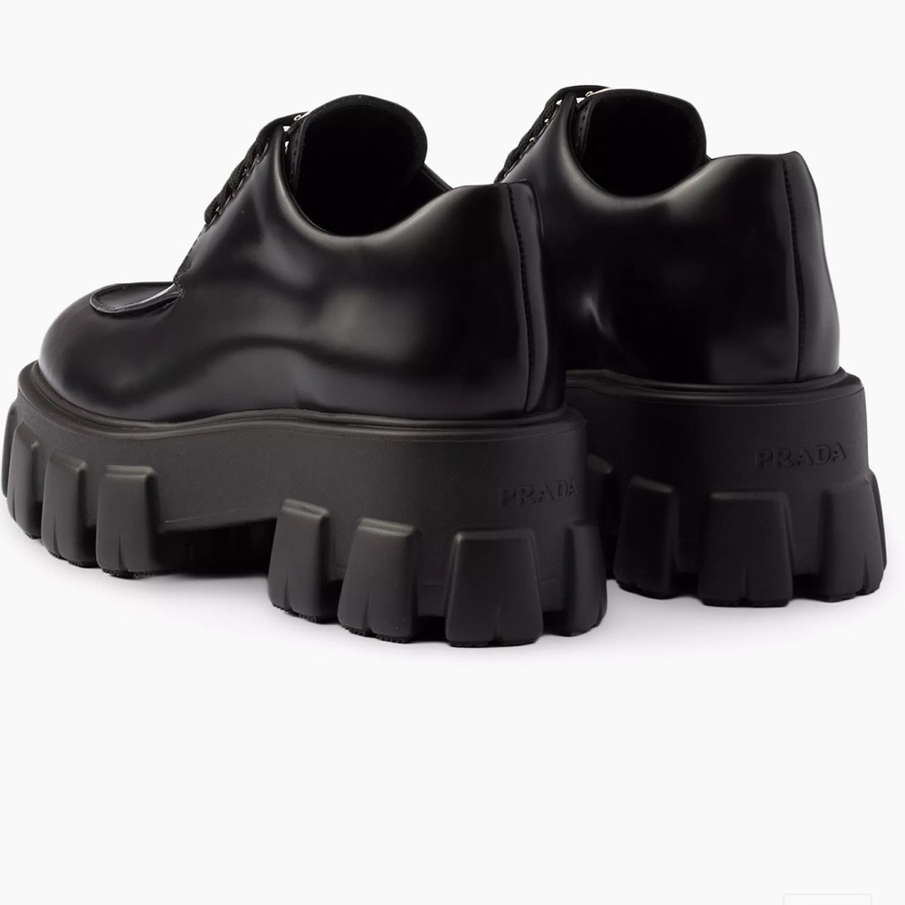 BRAND NEW PRADA LOAFERS / CALZATURE DONNA SIZE 37.5 - Picture 4 of 10